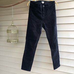 J. Crew Corduroy Cropped Pants Size 27